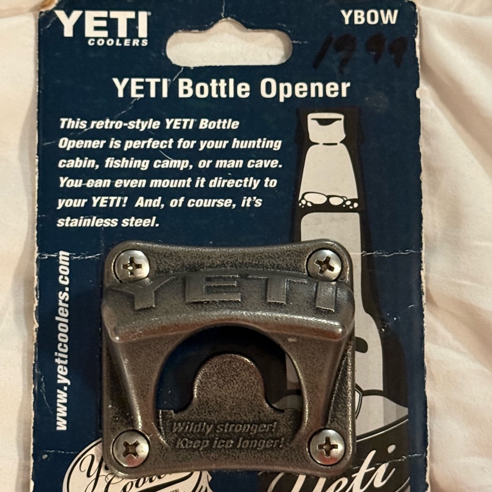 New YETI Mountable Bottle Opener YBOW